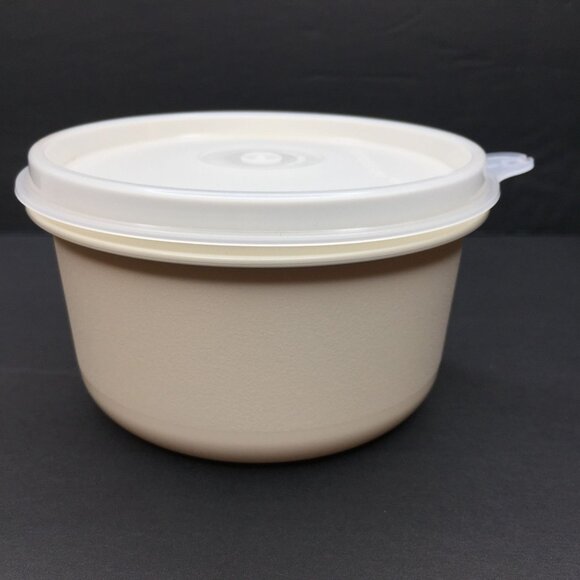 Vintage Tupperware Party Platter Snack Container Lid Retro Chips Dip 1666 1665 - Picture 9 of 16
